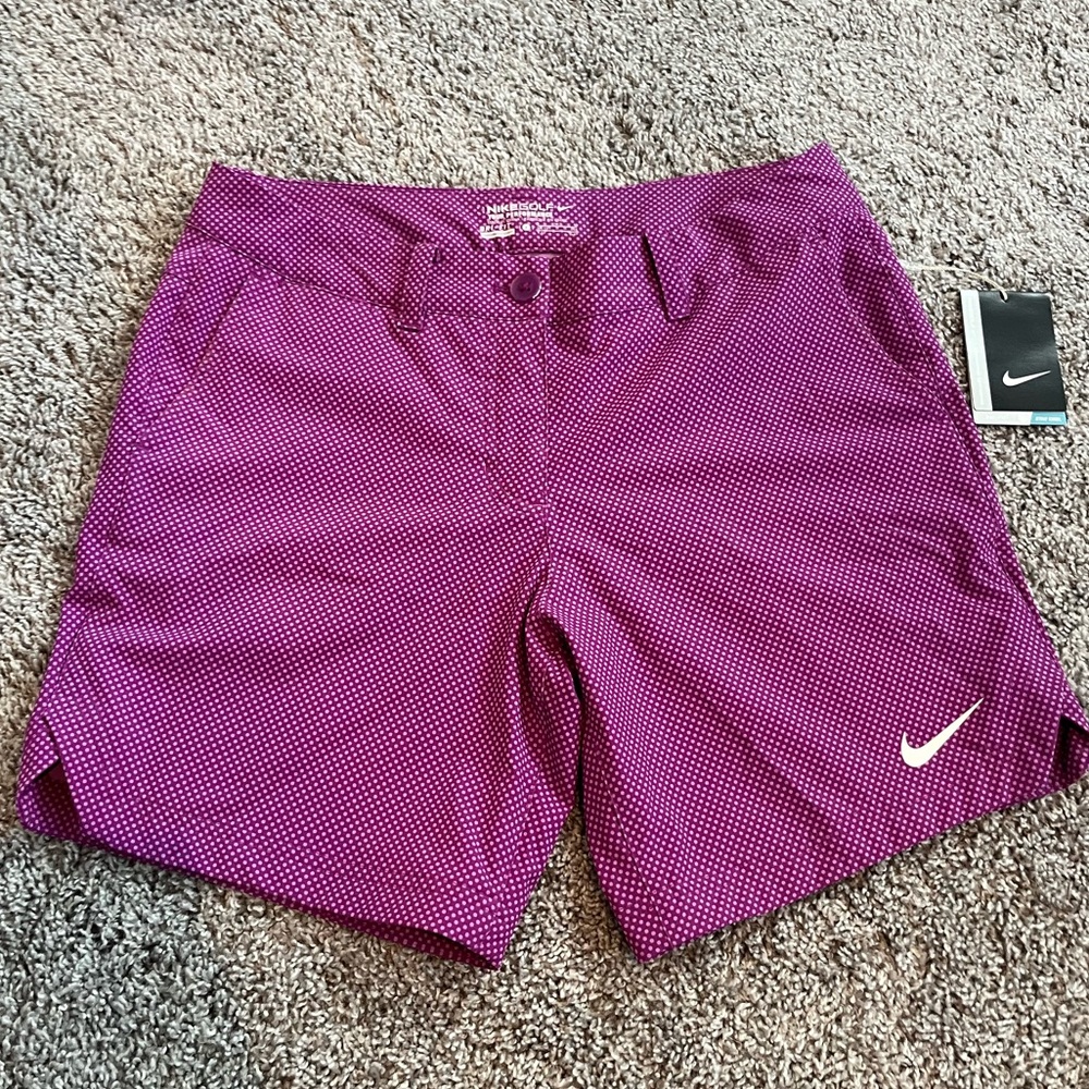 NWT Nike Golf Women’s Shorts- size 8- purple - Picture 3 of 7